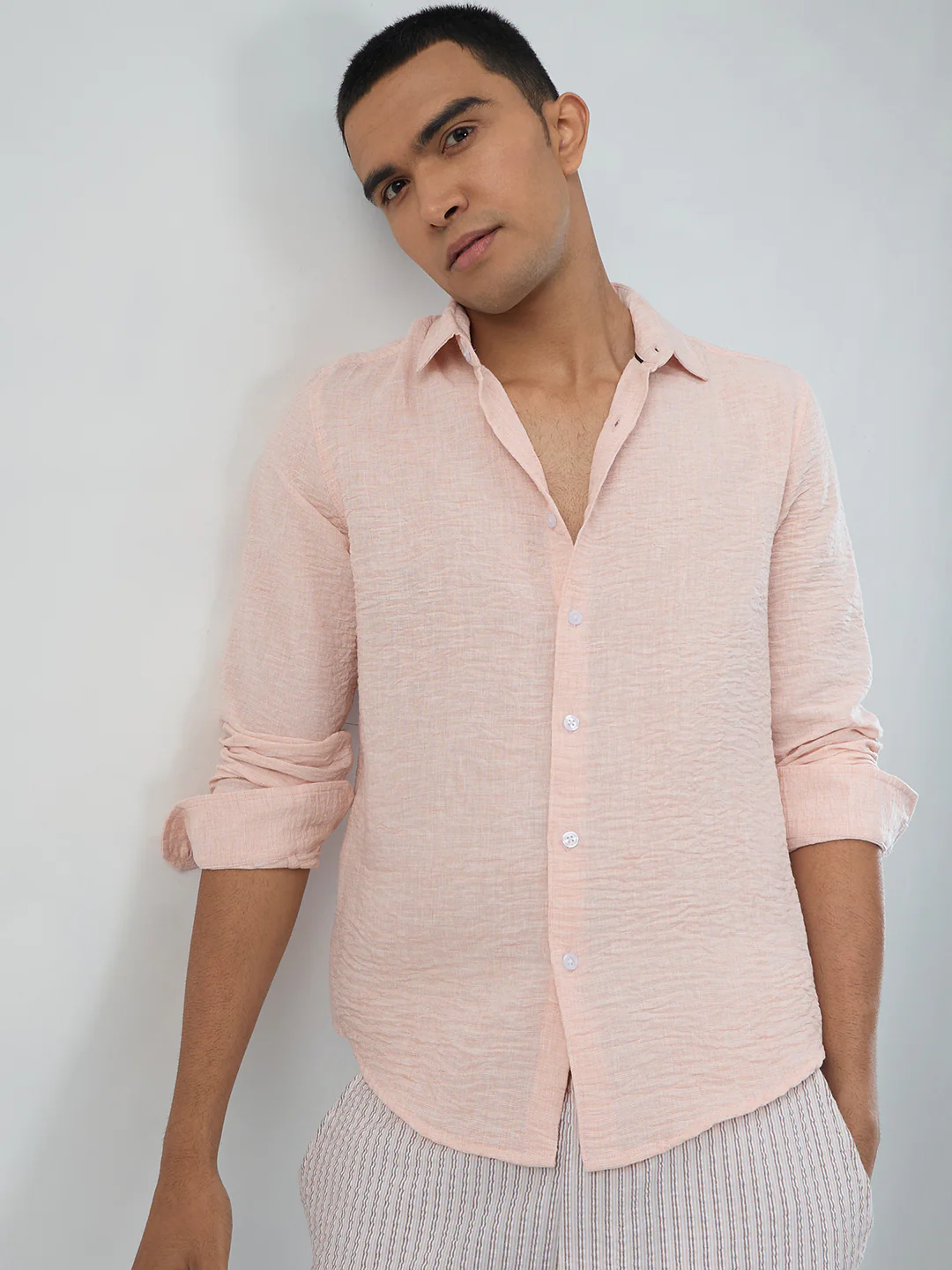 Crayola Peach Parfait Solid Shirt