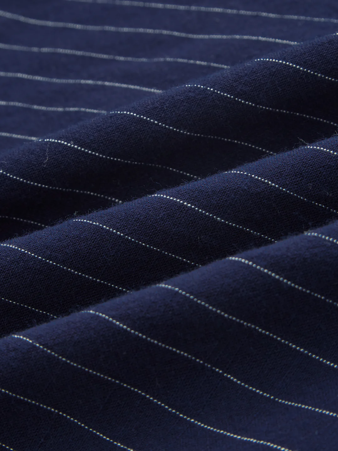 Deep Navy Pinstripe Everyday Shirt - Image 3