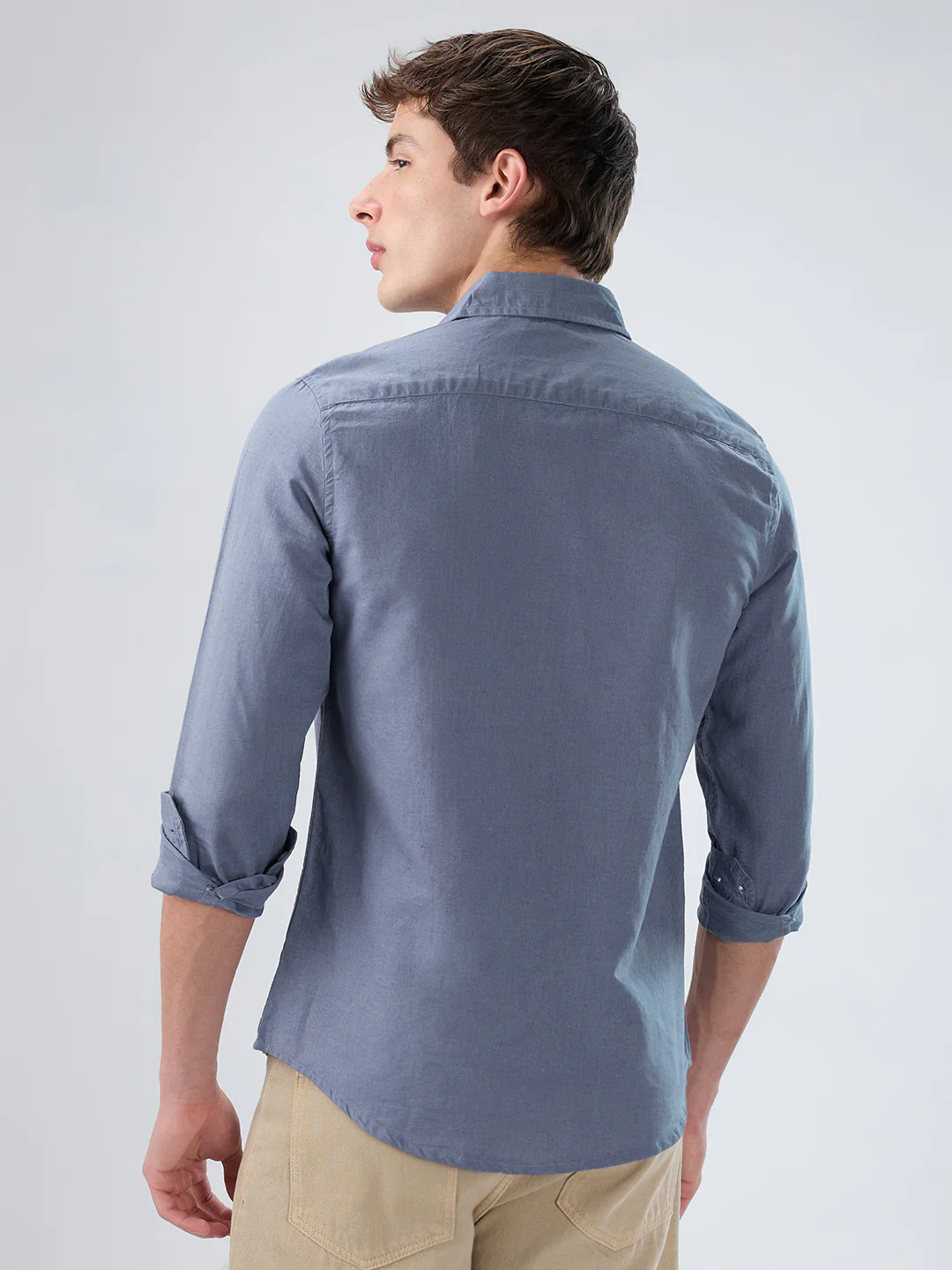 Dusty Lavender Linen Luxe Shirt - Image 8