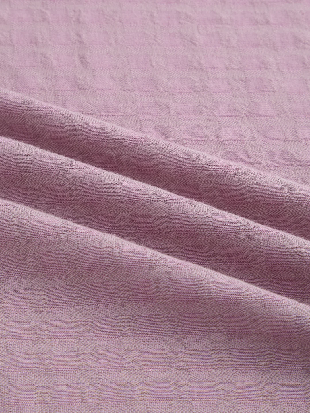 Dusty Rose Horizontal Textured Striped Shirt - Image 3