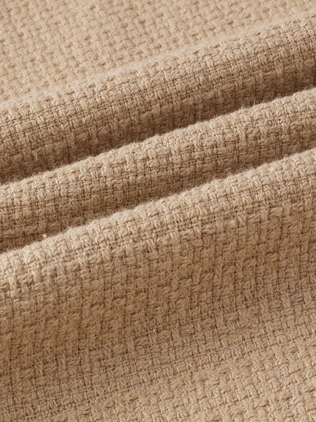 Grainfield Sand Beige Heavy Weave Shirt - Image 8