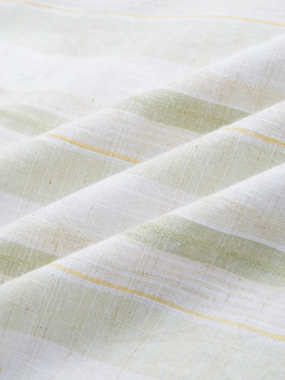 Greenline & White Vertical Stripe Kurta - Image 3