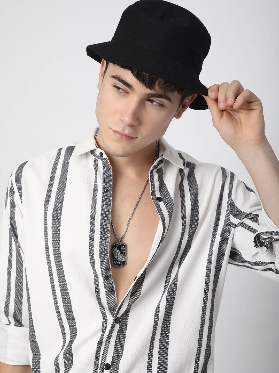 Haute Monochrome Striped Corduroy Shirt - Image 2