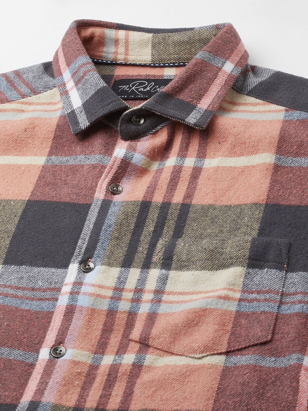 Multicolour Tartanique Checked Flannel Shirt - Image 3