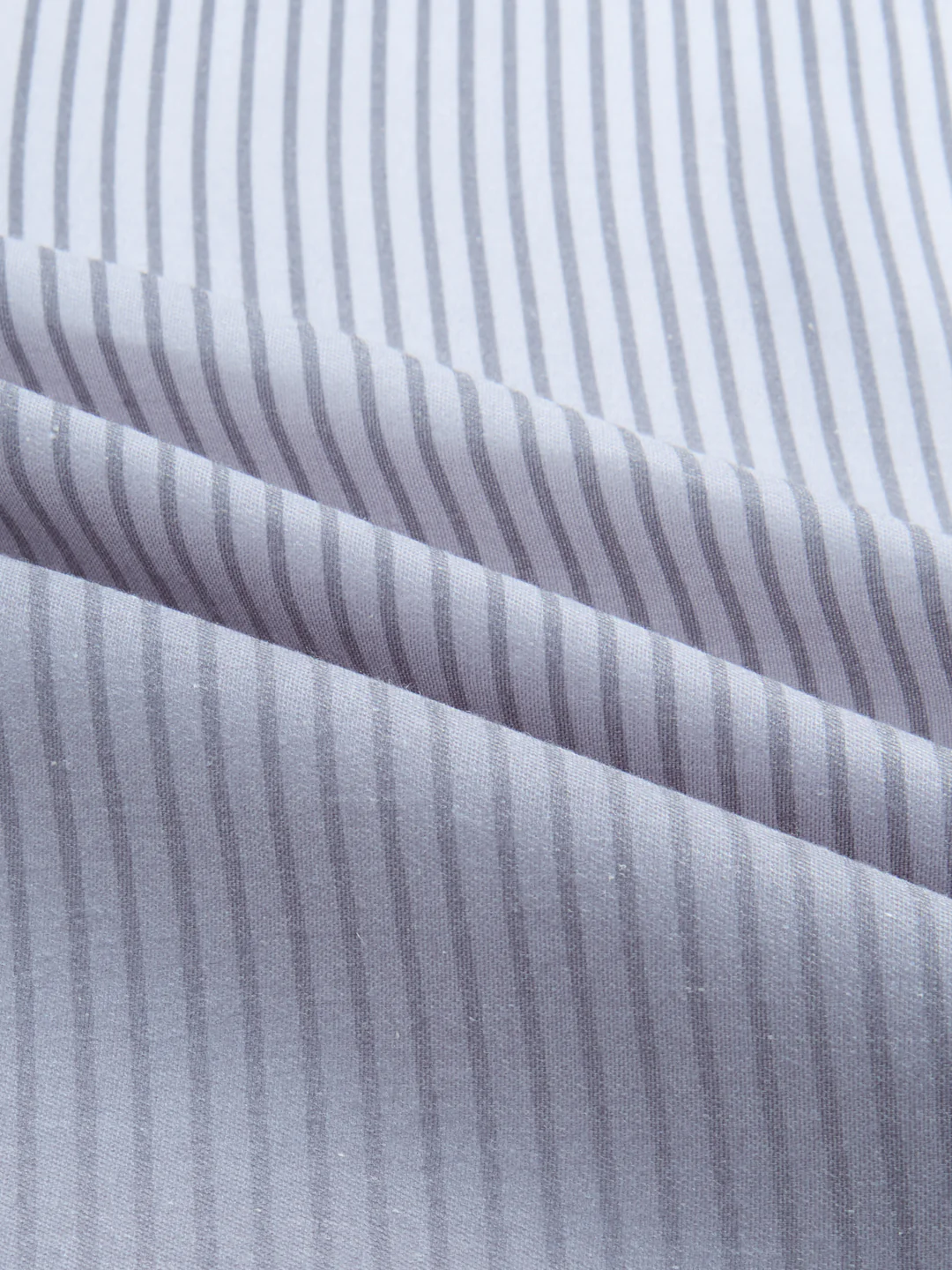 Muted Grey Pinstripe Ombre Shirt - Image 3