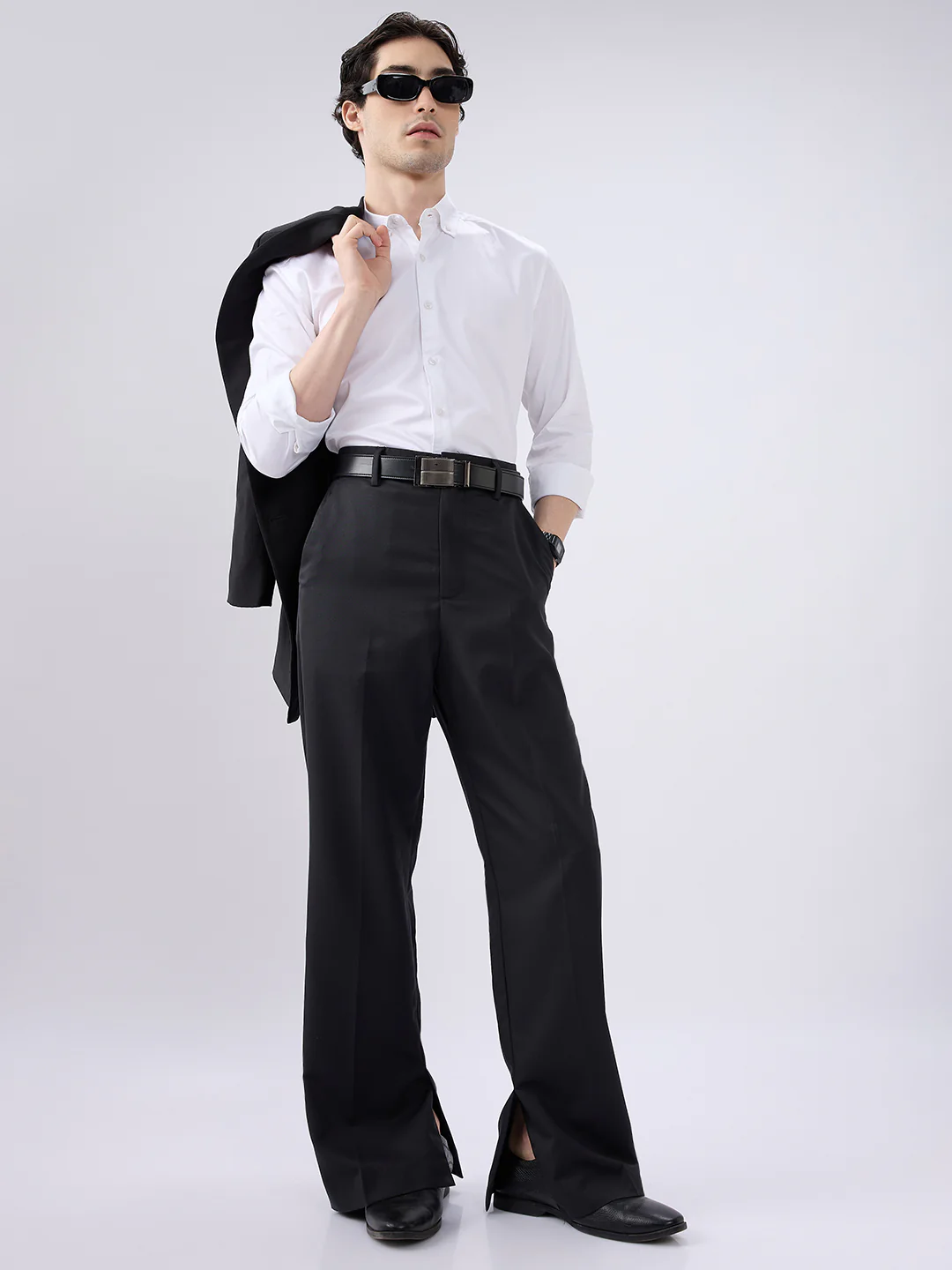 Pearl White Radiance Premium Satin Shirt - Image 7