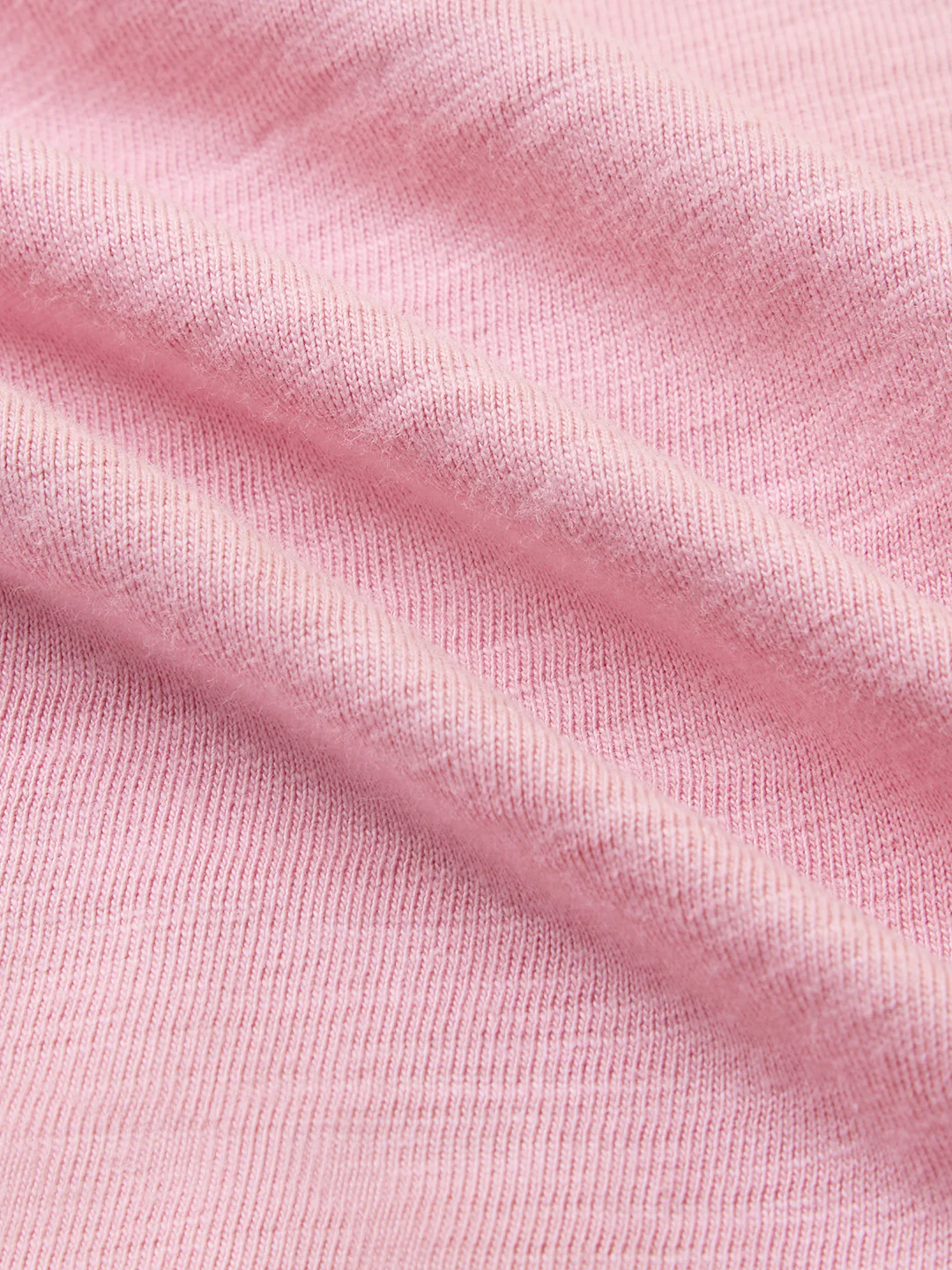 Rose Pink Blush Tone Knitted Shirt - Image 3