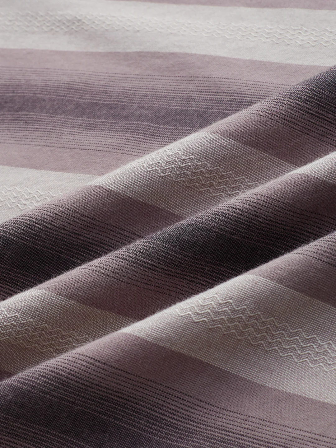 Smoky Brown Artisan Shadow Striped Shirt - Image 3