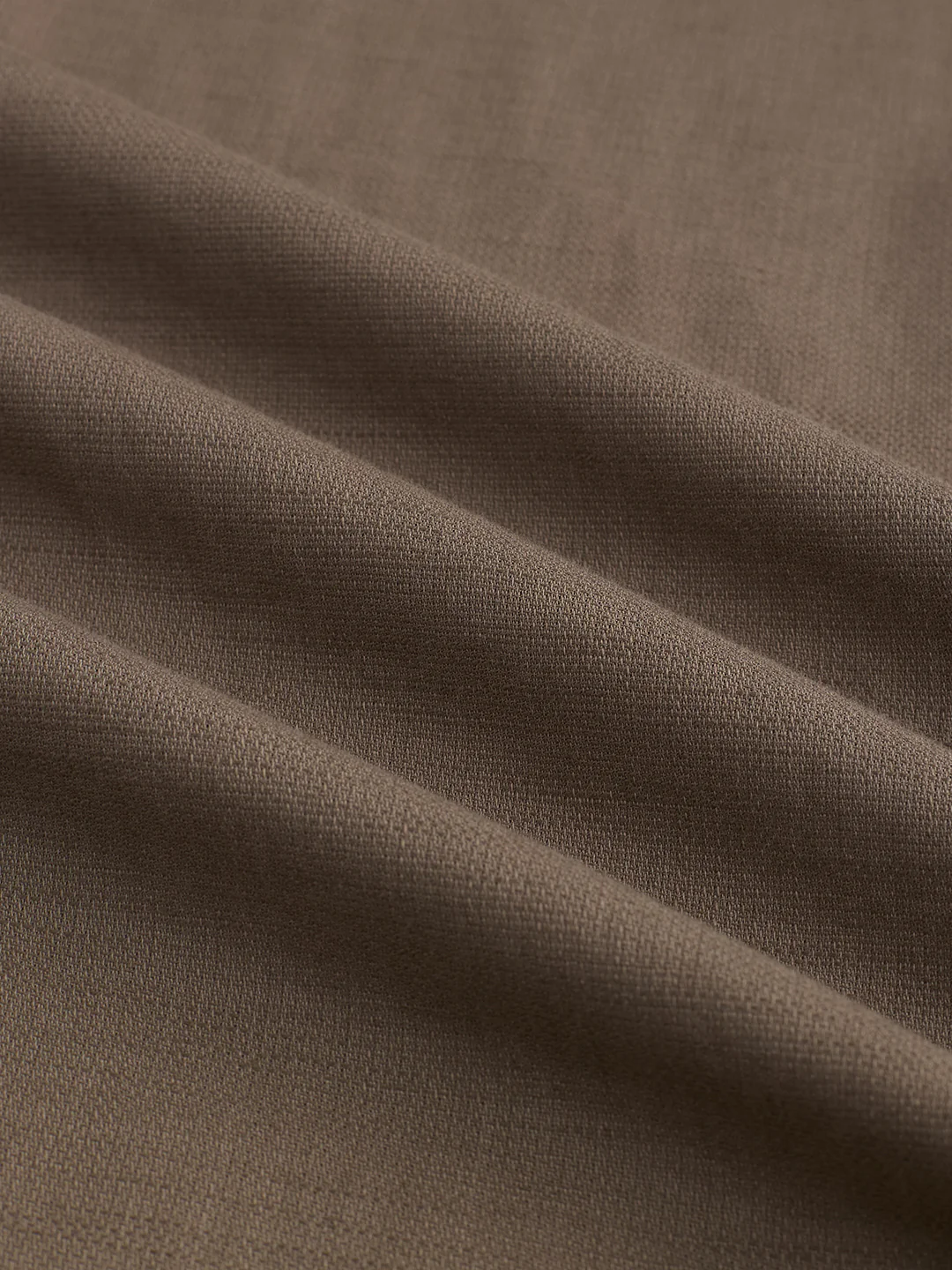 Solid Khaki Fine Weave Everyday Shirt - Image 3