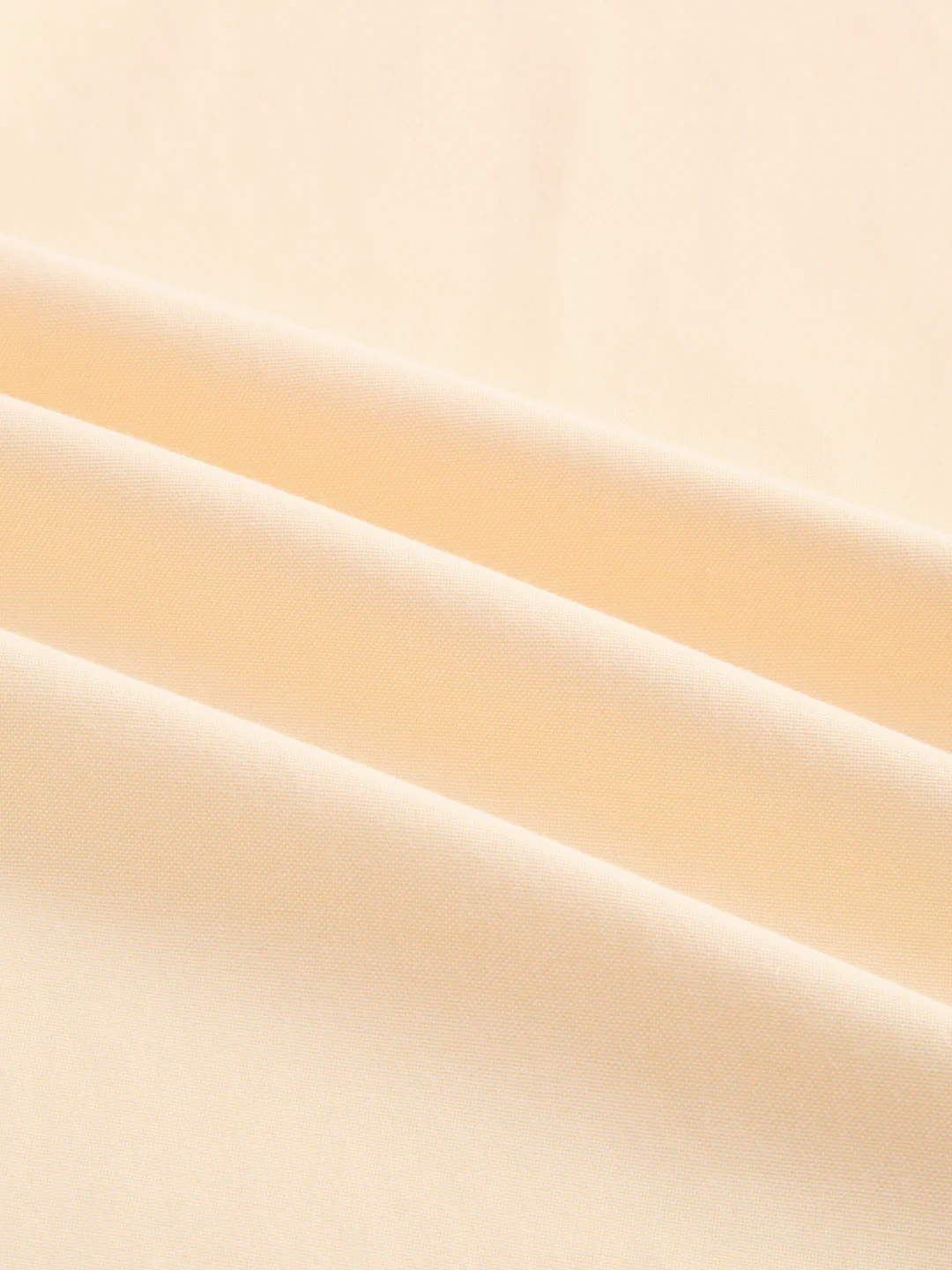 Solid Peach Smooth Finish Oxford Shirt - Image 3