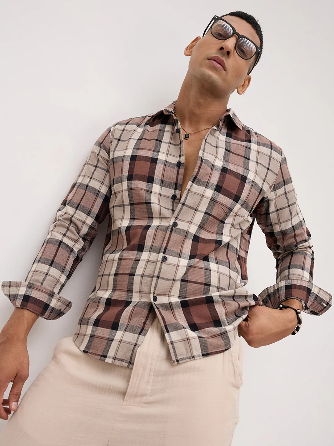 Timeless Multicolor Plaid Checkered Shirt - Image 2