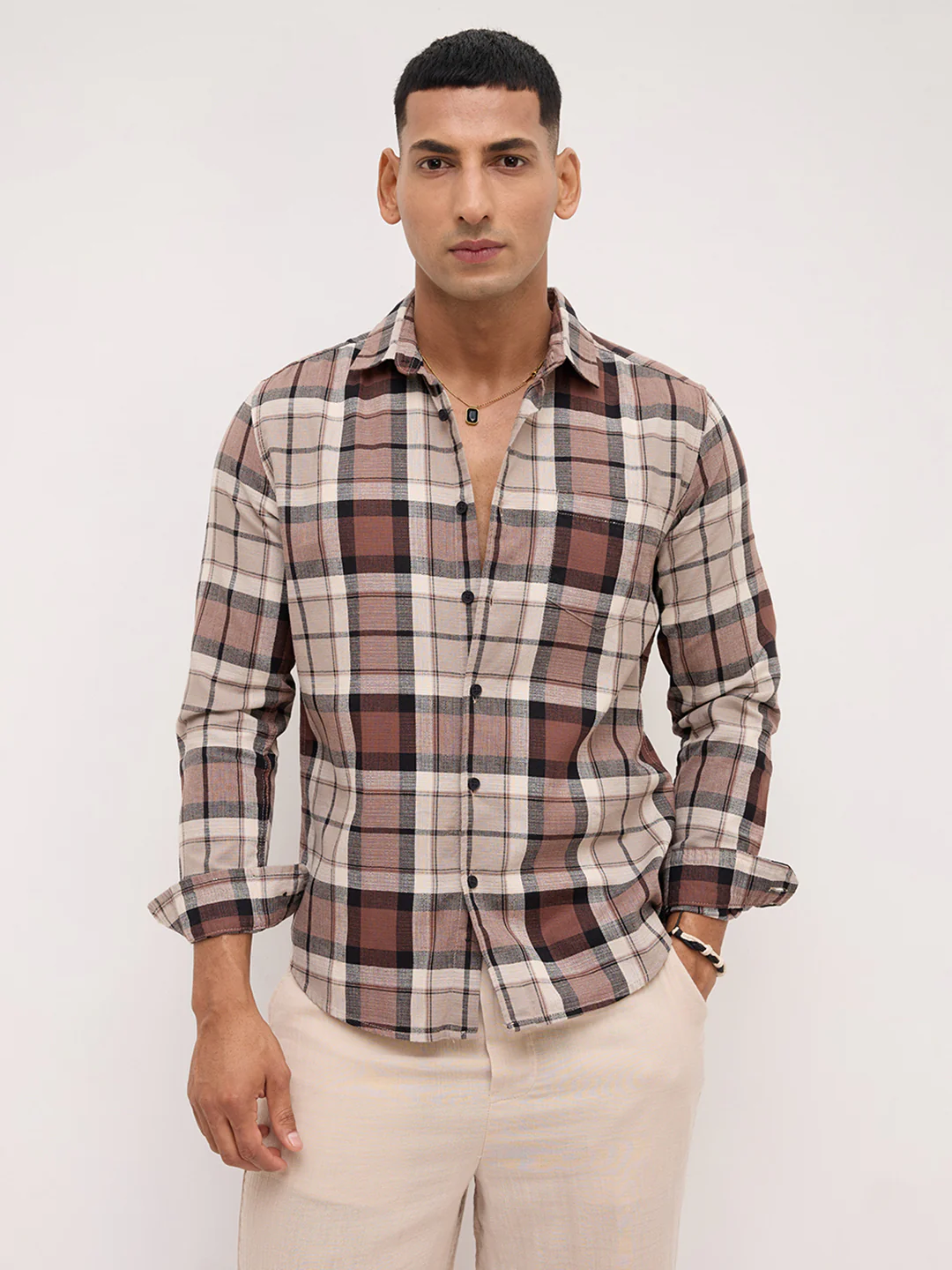 Timeless Multicolor Plaid Checkered Shirt - Image 6